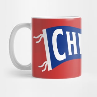 Chicago Pennant - Red Mug